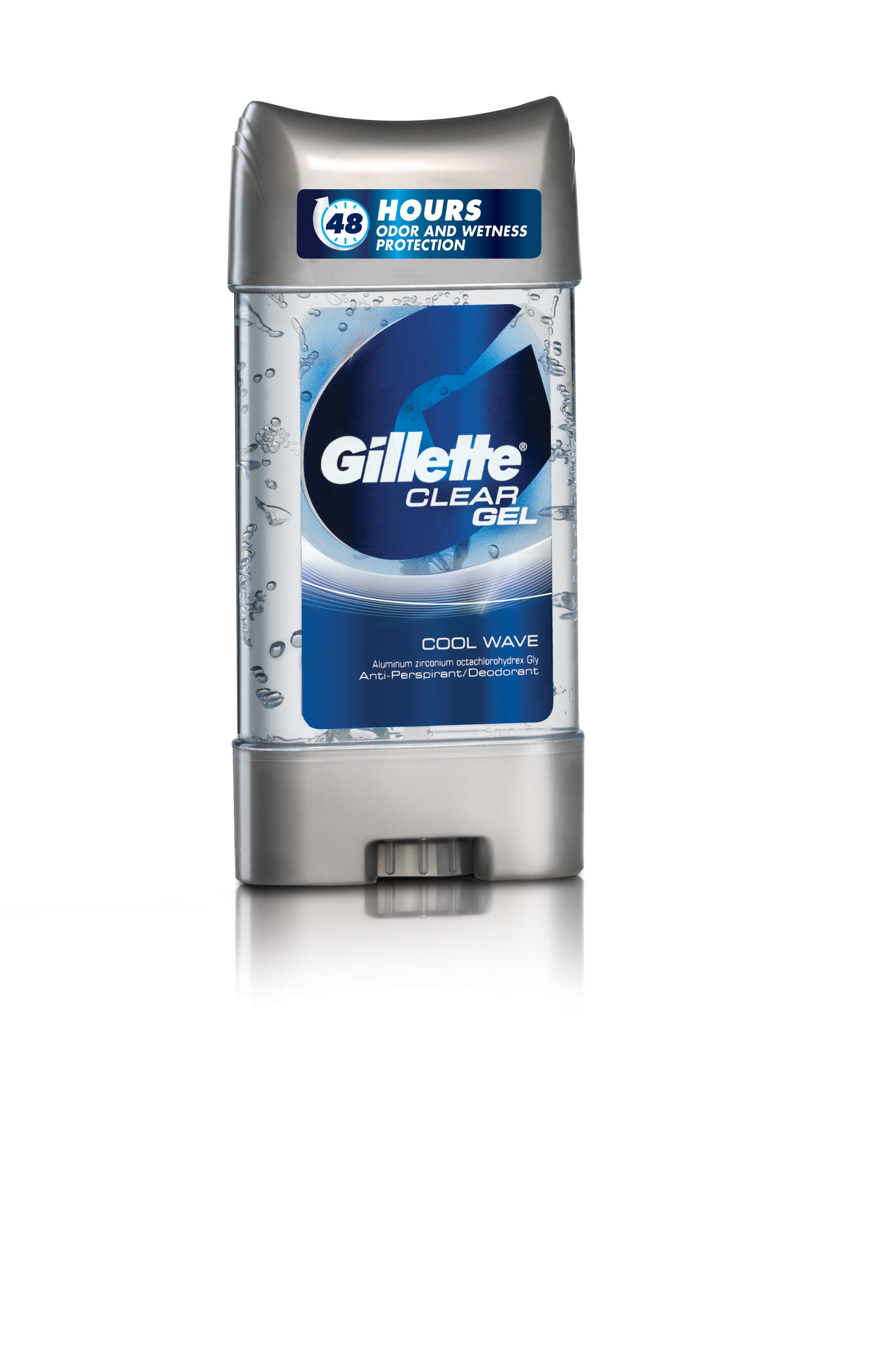 Gillette Clear Gel AntiPerspirant / Deodorant Heads to NFL Training