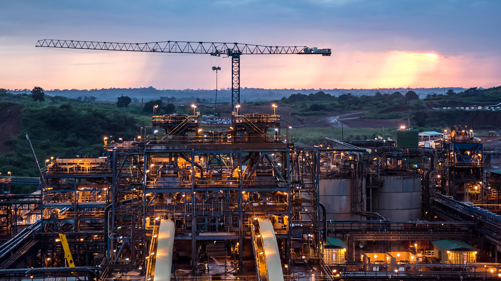 The Kibali gold mine.