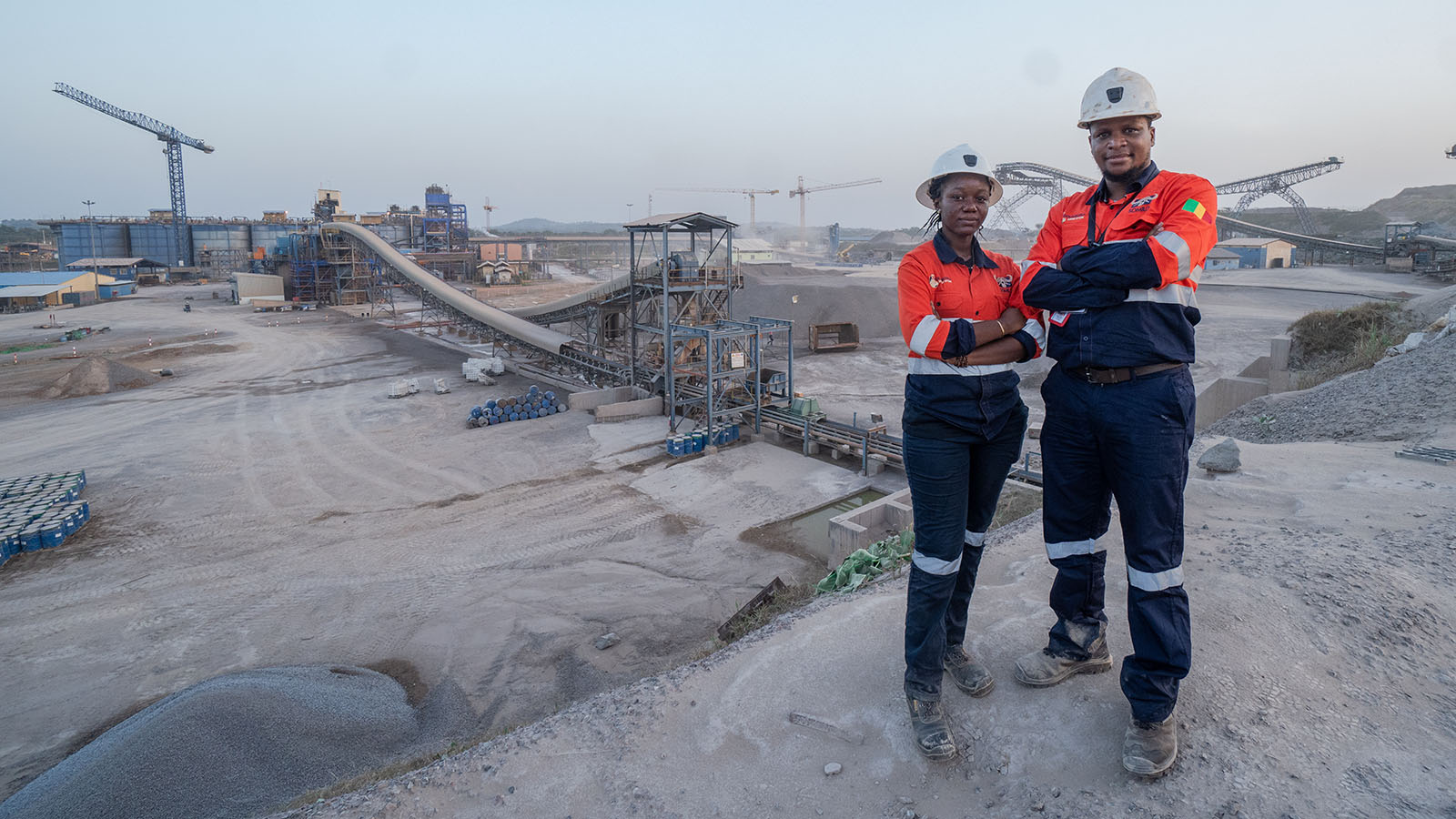 Malian nationals account for 95% of the workforce at the Loulo-Gounkoto complex and they are led by an all-Malian management team.