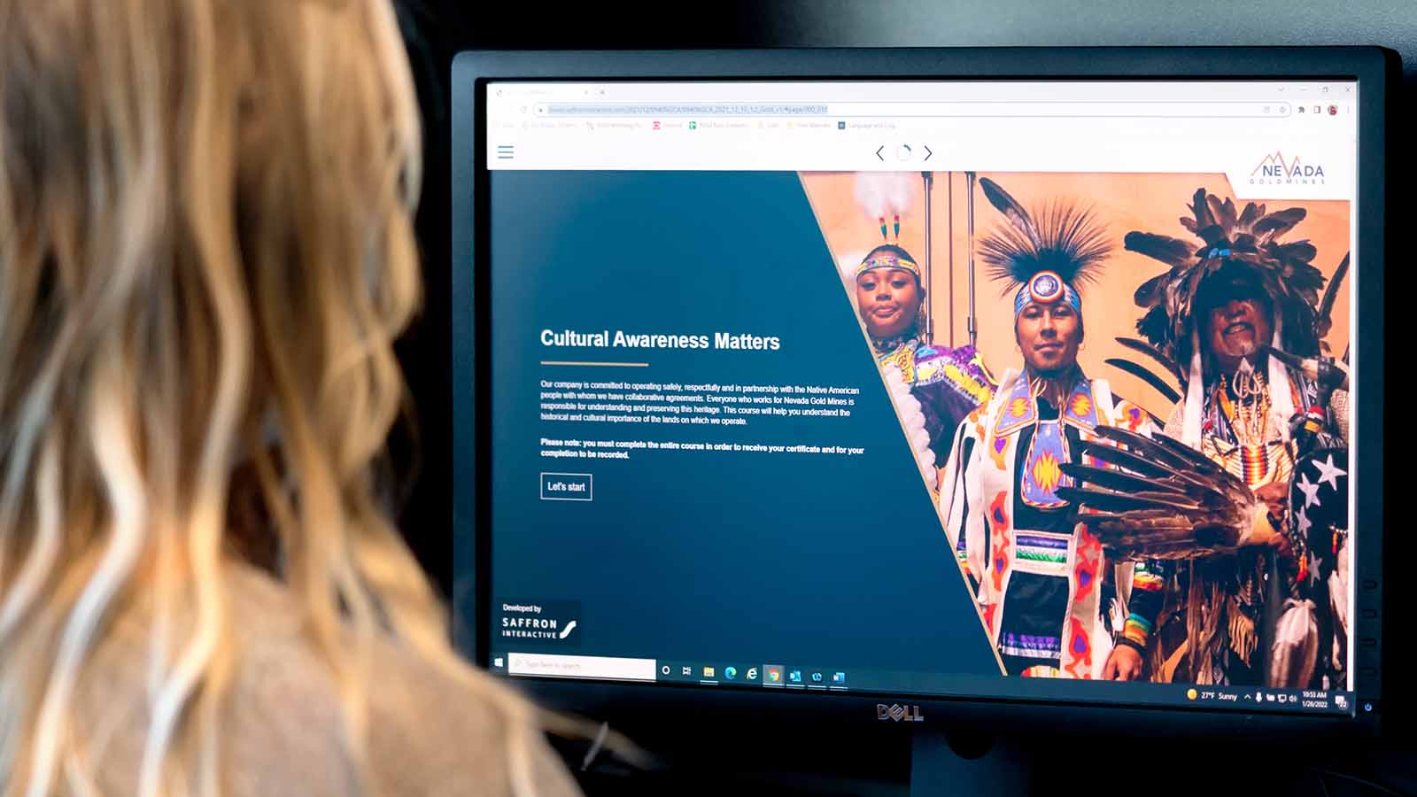 With mine sites located on or around traditionally inhabited lands of the Western Shoshone, Northern Paiute and Goshute peoples, cultural awareness training is a priority for both our partnering communities and NGM.