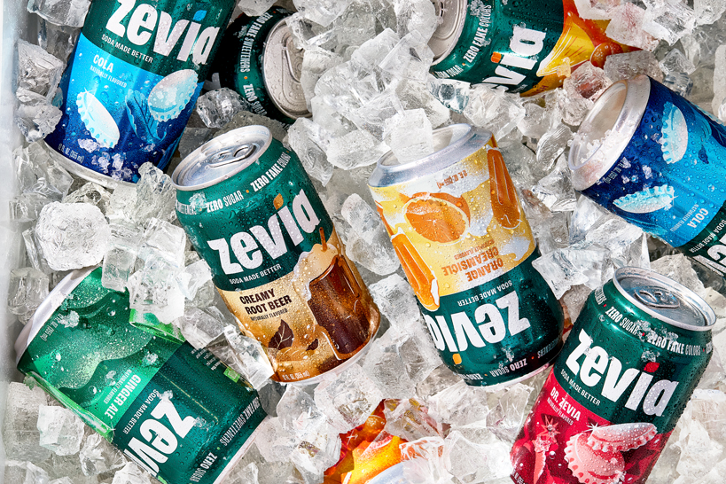 Zevia Cans