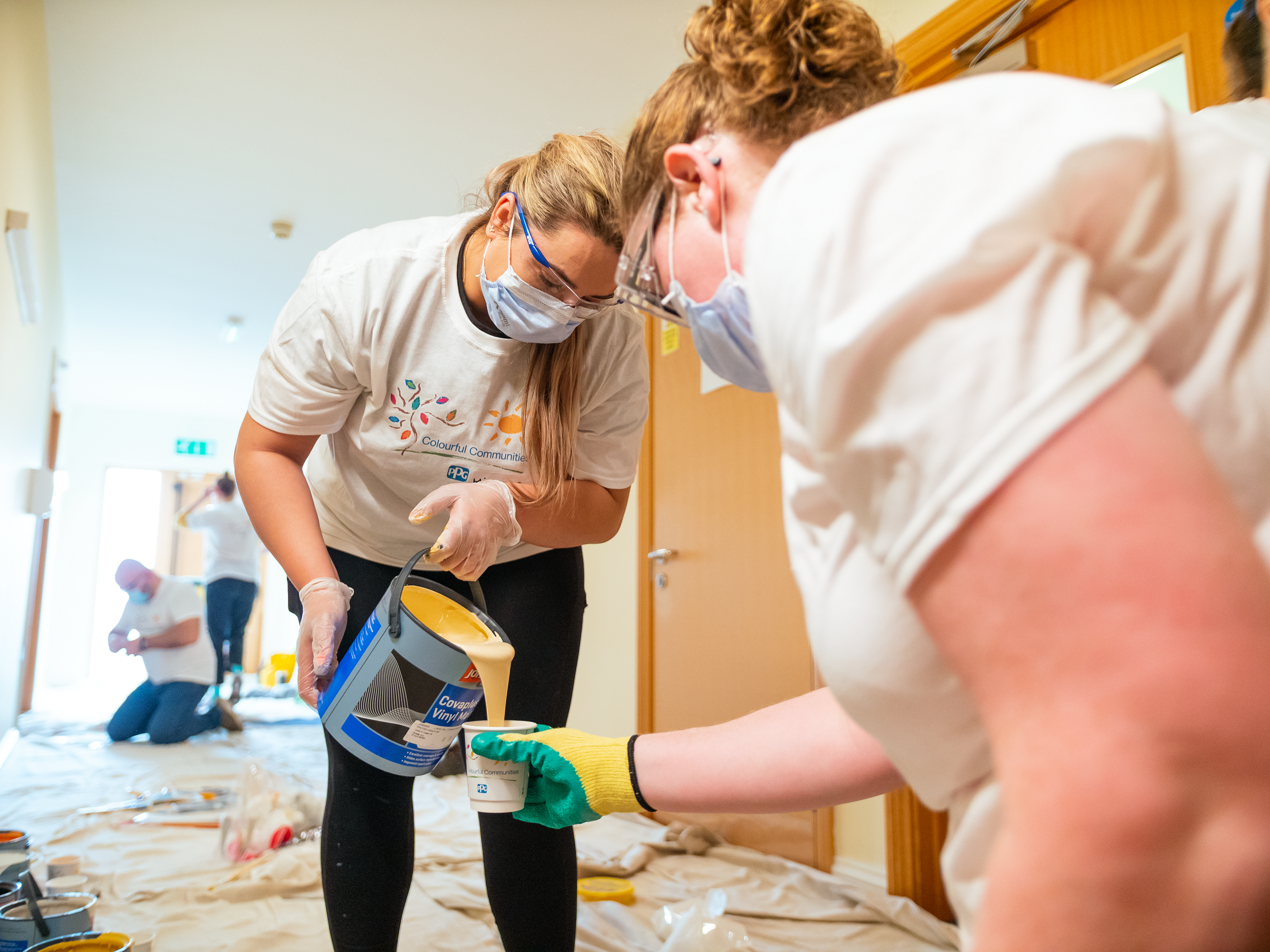 PPG has announced the completion of a COLORFUL COMMUNITIES® project that helped revitalize part of the Forget Me Not Children’s Hospice in Huddersfield, United Kingdom.