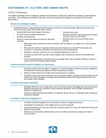 Sustainability, Culture and Human Rights