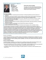 Nominating and Governance Committee