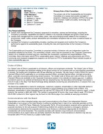 Sustainability and Innovation Committee