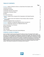 Table of Contents