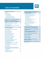 Table of Contents