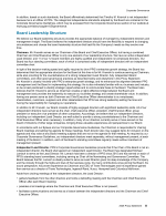 Board Leadership Structure