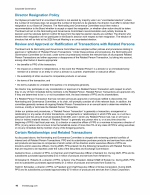 Director Resignation Policy