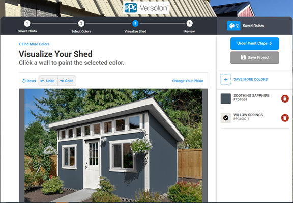 PPG - PPG to showcase shed paint color palette, new color simulation ...