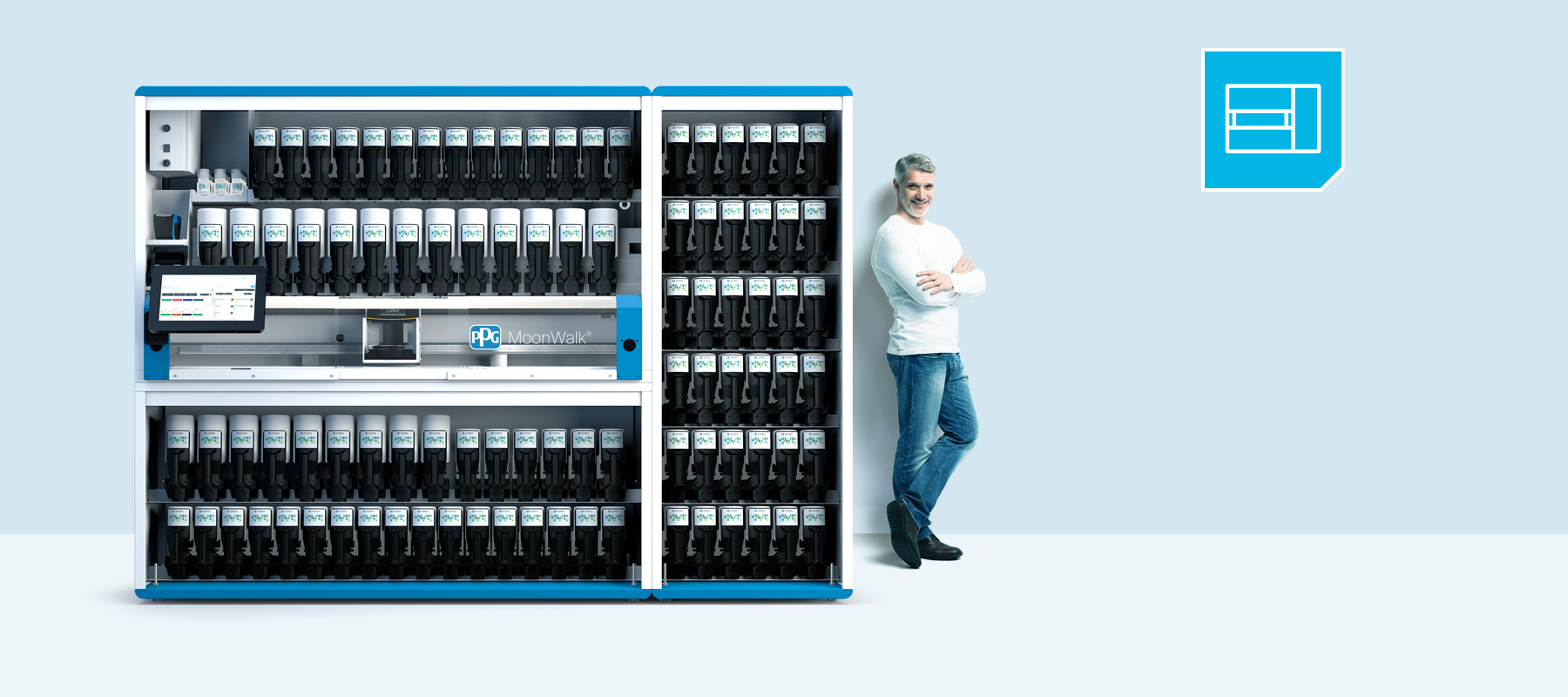 PPG announces a strategic partnership with Toyota Motor Europe, featuring the deployment of the PPG MOONWALK® automated mixing system to enhance efficiency and precision across Toyota’s European body shop network.