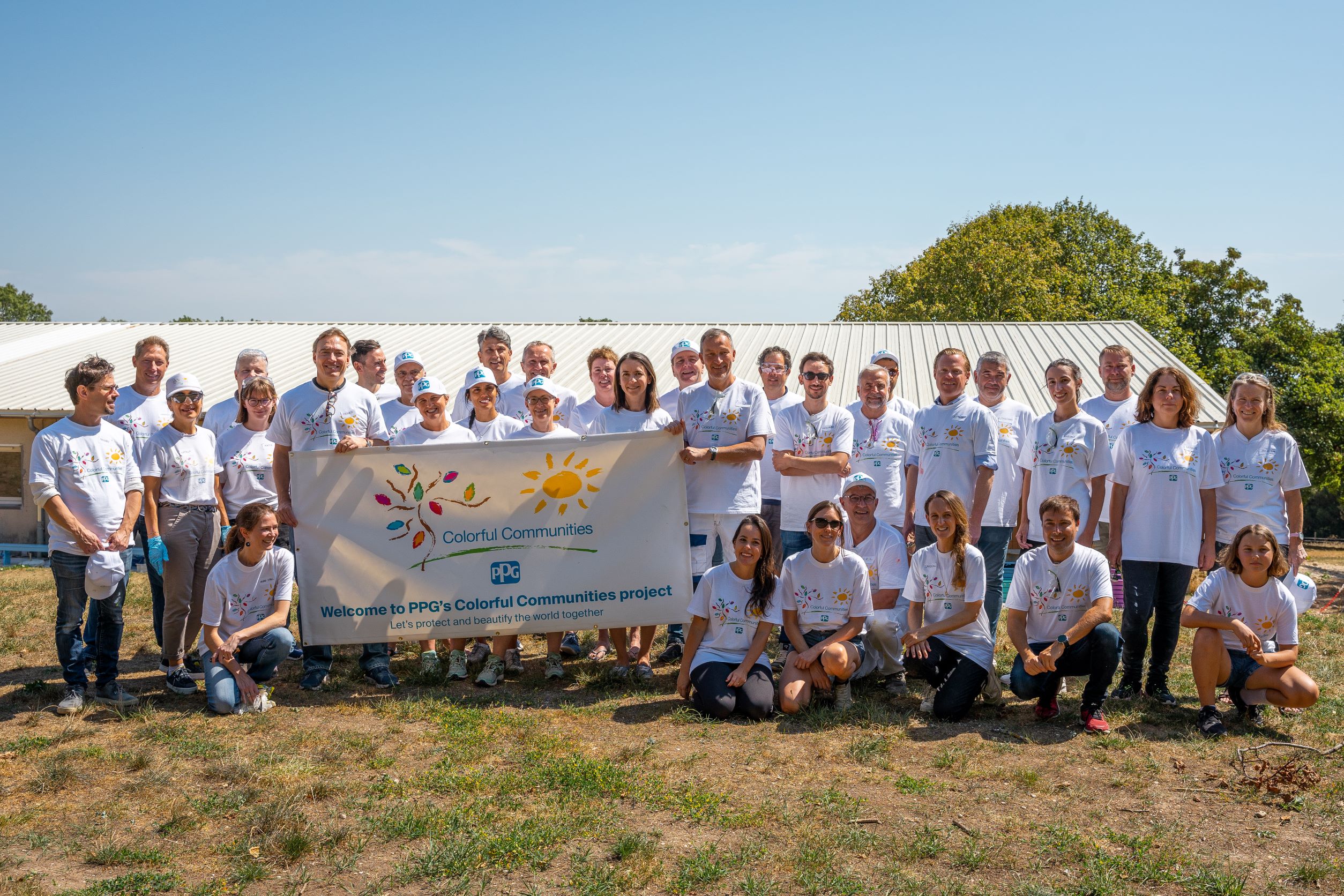 PPG has completed a COLORFUL COMMUNITIES® project that helped revitalize the Ecole & Collège Saint Joseph School in Divonne les Bains, France, as part of the company’s New Paint for a New Start initiative.